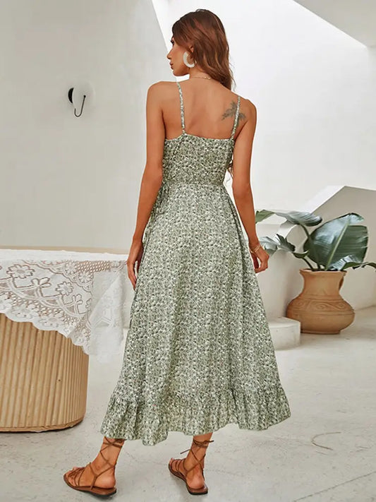 Robe Longue Fleurie Femme | Dame Fleur