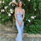 Robe Longue Fleurie Fines Bretelles | Dame Fleur
