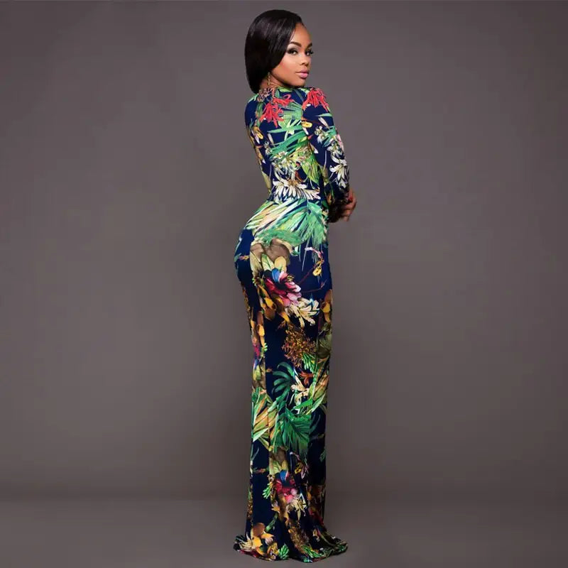 Robe Longue Fleurie Mariage | Dame Fleur