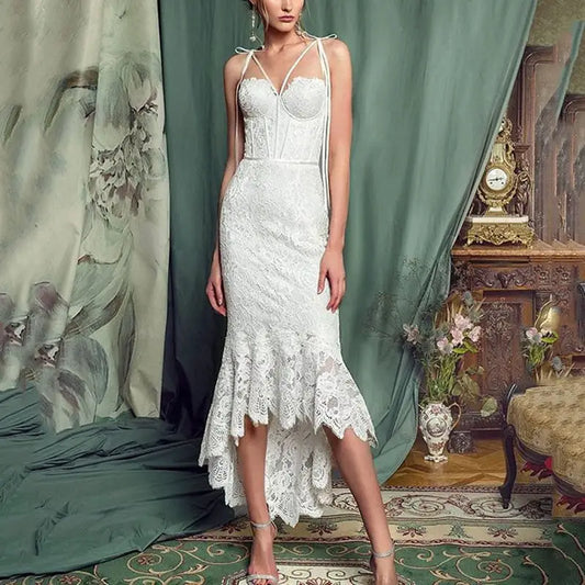 Robe Longue Fleurie Mariage Champêtre | Dame Fleur