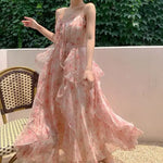 Robe Longue Fleurie Romantique - Vignette | Dame Fleur
