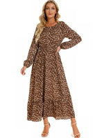 Robe Longue Fleurie Style Bohème - Vignette | Dame Fleur