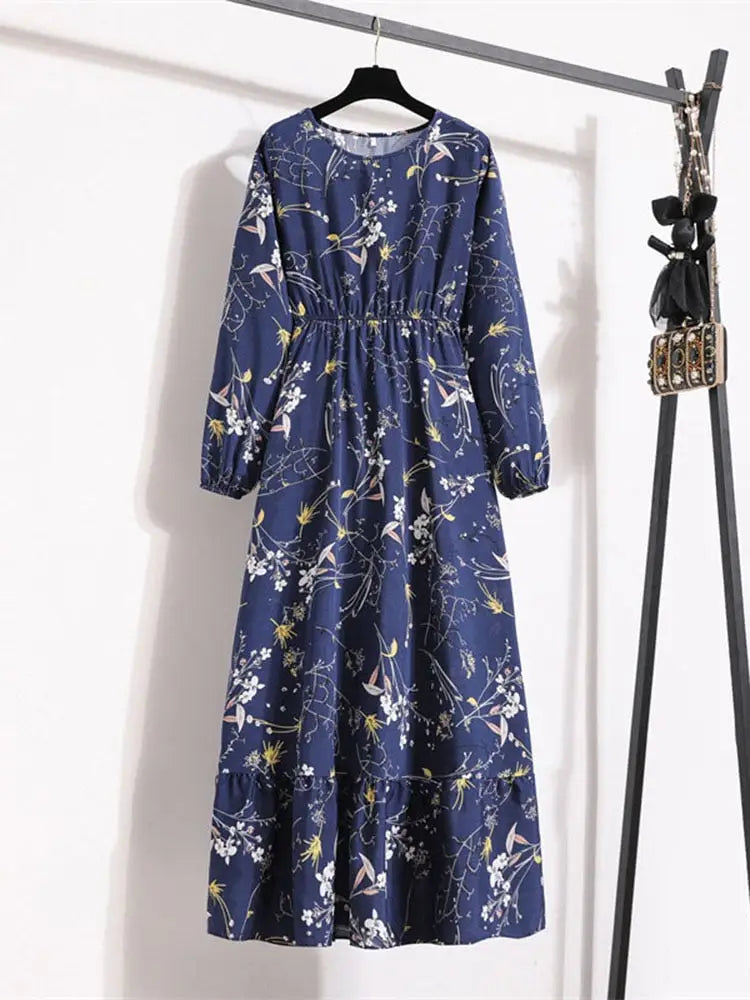 Robe Longue Fleurie Style Bohème | Dame Fleur