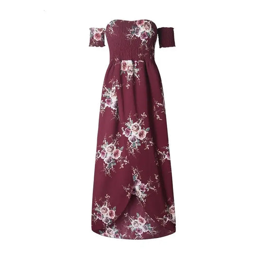 Robe Longue Fleurie Tendance Eté 2025 | Dame Fleur
