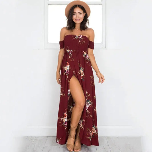 Robe Longue Fleurie Tendance Eté 2025 | Dame Fleur