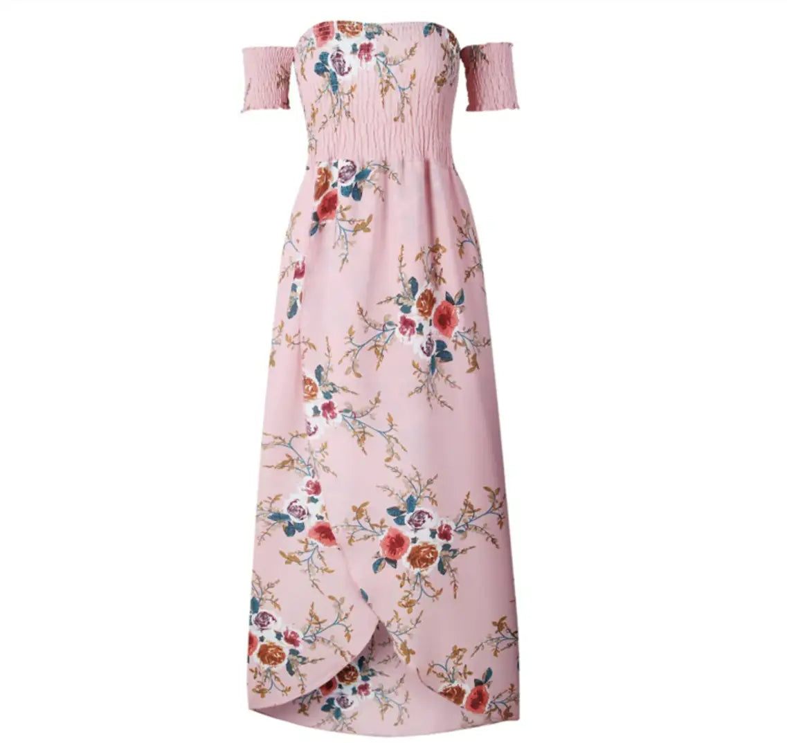 Robe Longue Fleurie Tendance Eté 2025 | Dame Fleur