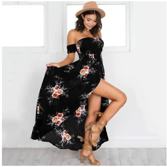 Robe Longue Fleurie Tendance Eté 2025 | Dame Fleur