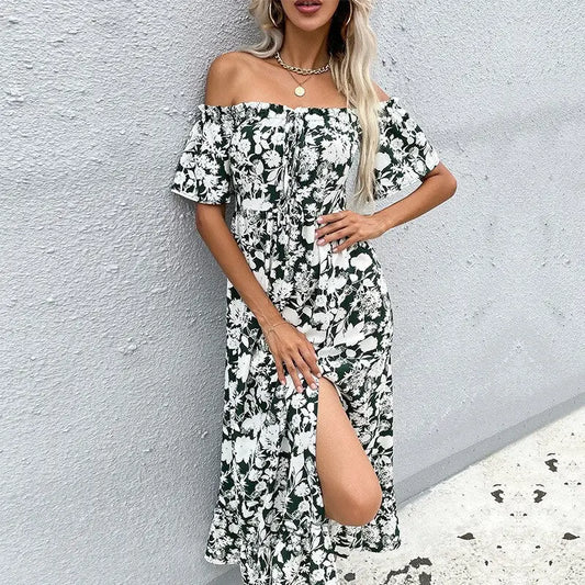 Robe Longue Fluide Fleurie Chic | Dame Fleur