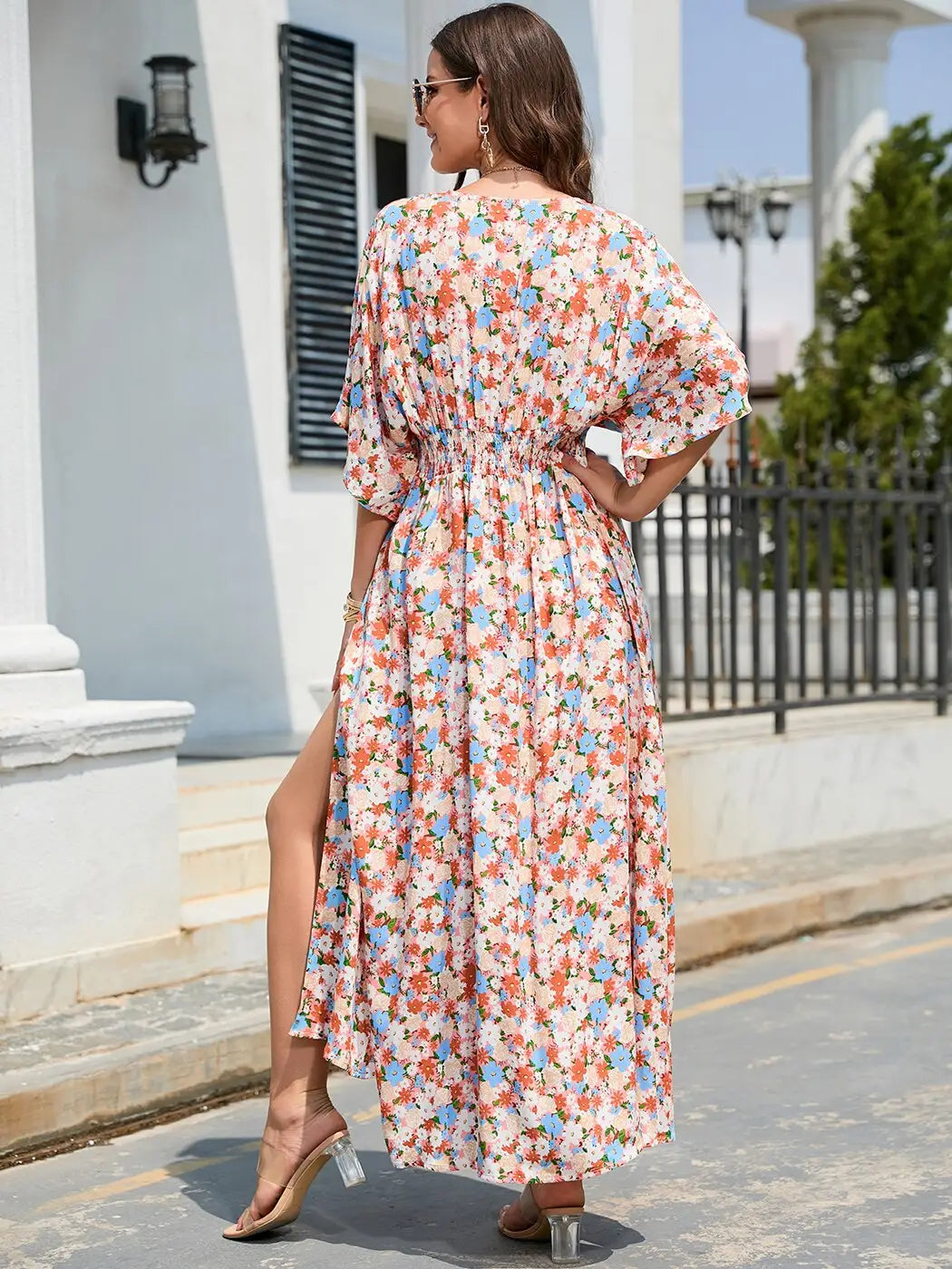 Robe Maxi Bohème Fleurs | Dame Fleur