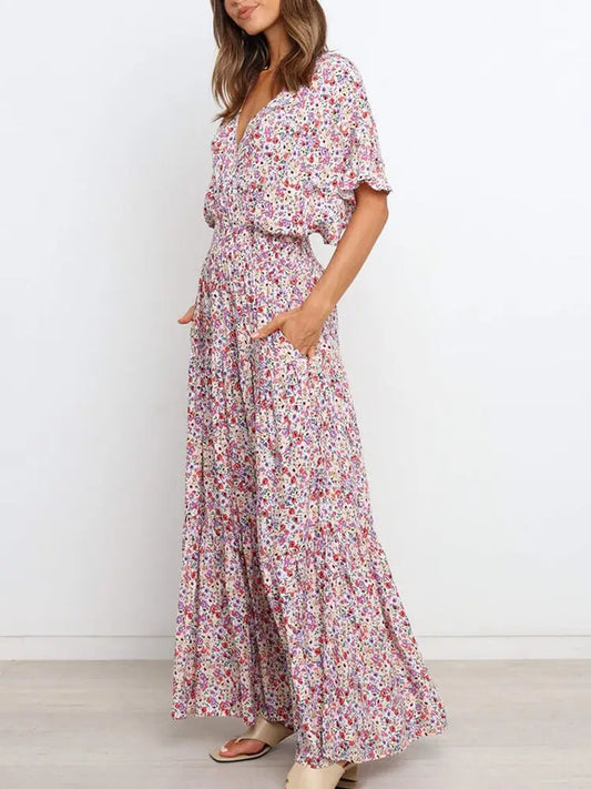 Robe Maxi Fleurs | Dame Fleur