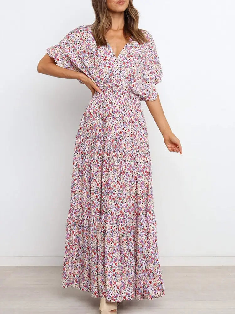 Robe Maxi Fleurs | Dame Fleur