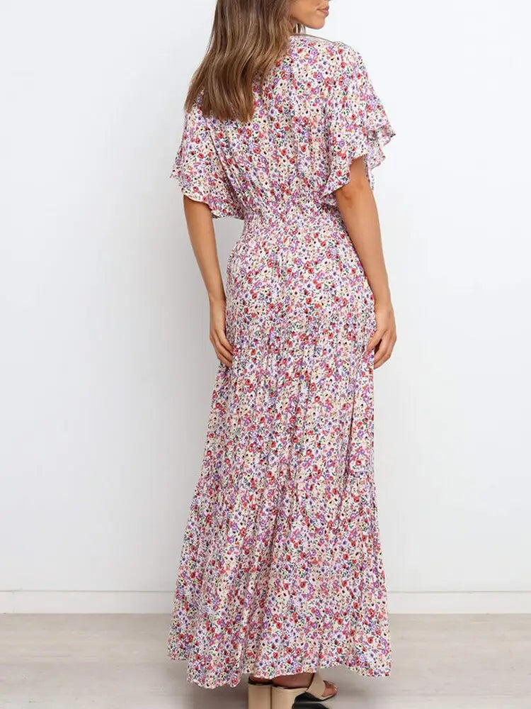 Robe Maxi Fleurs | Dame Fleur