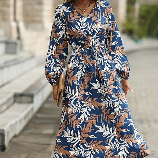 Robe Maxi Printemps Fleur | Dame Fleur