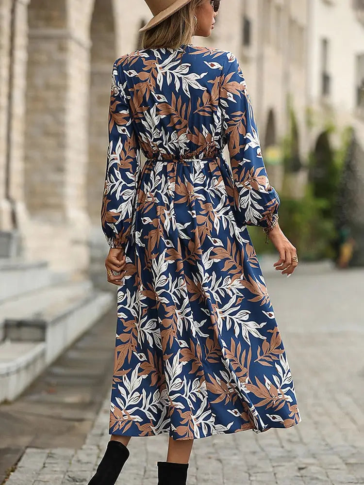 Robe Maxi Printemps Fleur | Dame Fleur