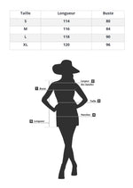Robe Mi-Longue Fleurie Année 50 - Vignette | Dame Fleur
