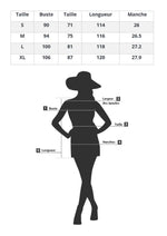 Robe Mi-Longue Fleurie Manches Courtes Bouffantes - Vignette | Dame Fleur