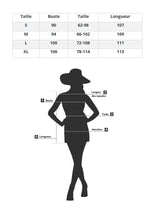 Robe Mi-Longue Vintage Fleurie - Vignette | Dame Fleur