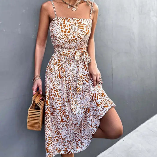 Robe Midi à Fleurs | Dame Fleur
