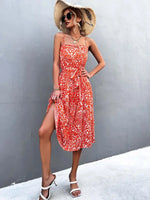 Robe Midi à Fleurs - Vignette | Dame Fleur