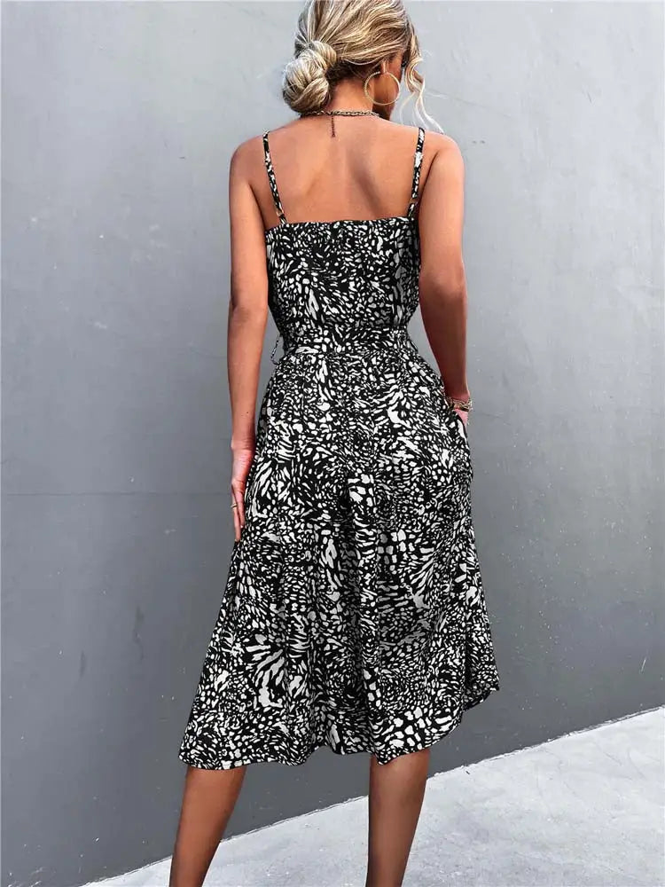 Robe Midi à Fleurs | Dame Fleur