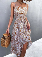 Robe Midi à Fleurs - Vignette | Dame Fleur