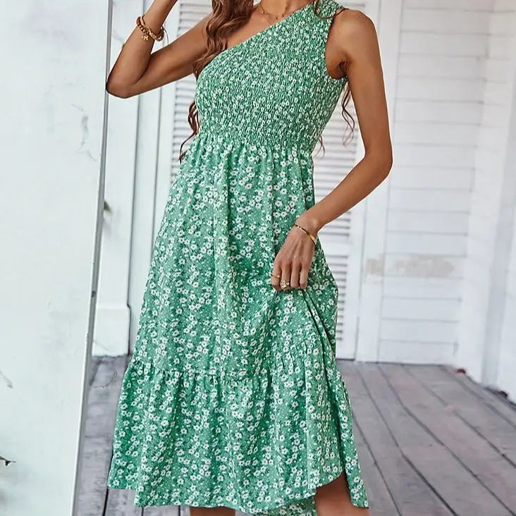 Robe Midi Fleurie | Dame Fleur