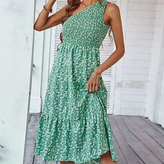 Robe Midi Fleurie | Dame Fleur