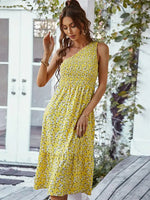 Robe Midi Fleurie - Vignette | Dame Fleur