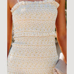 Robe Midi Fleurie à Volants - Vignette | Dame Fleur