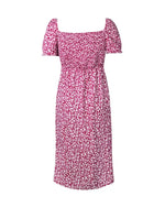 Robe Midi Fleurie Femme - Vignette | Dame Fleur