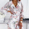 Robe Mousseline de Soie Fleurie | Dame Fleur