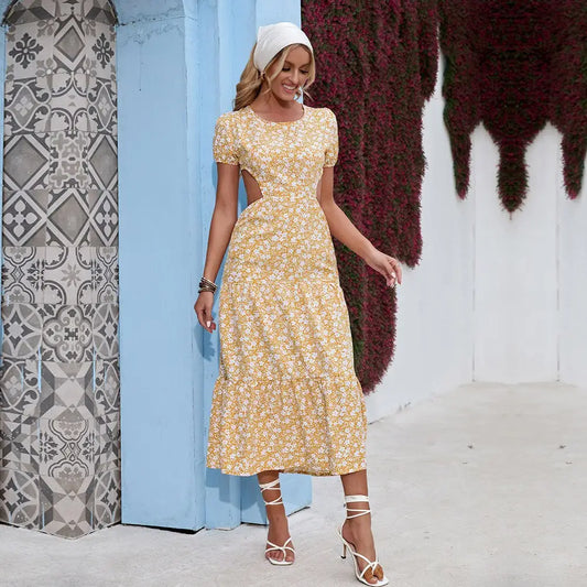 Robe Mousseline Fleurie | Dame Fleur