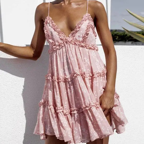 Robe Nuisette Fleurie | Dame Fleur