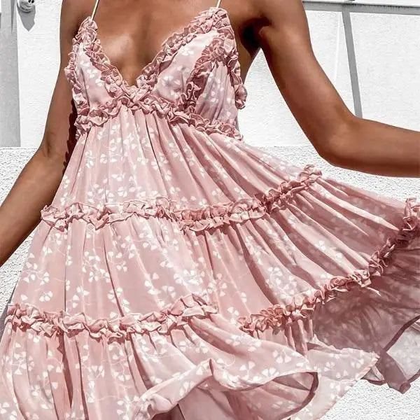 Robe Nuisette Fleurie | Dame Fleur