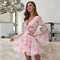 Robe Patineuse à Fleur Mariage | Dame Fleur