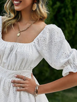 Robe Patineuse Fleurie Mariage - Vignette | Dame Fleur