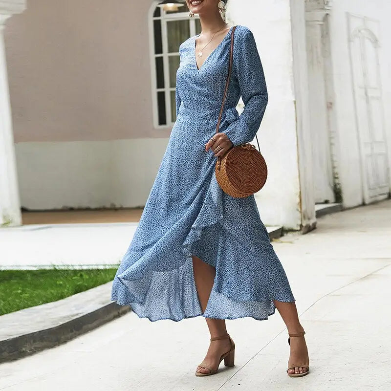 Robe Portefeuille | Dame Fleur