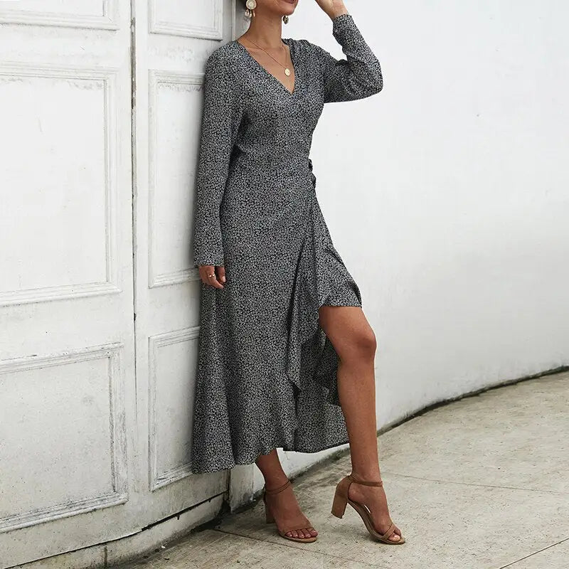 Robe Portefeuille | Dame Fleur