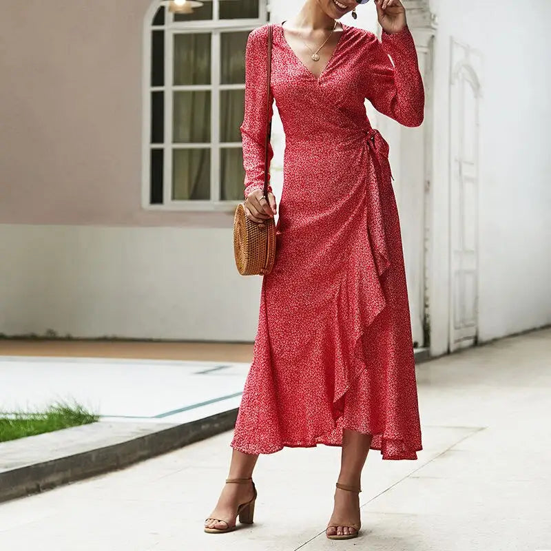 Robe Portefeuille | Dame Fleur