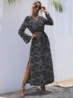 Robe Portefeuille Hiver - Vignette | Dame Fleur