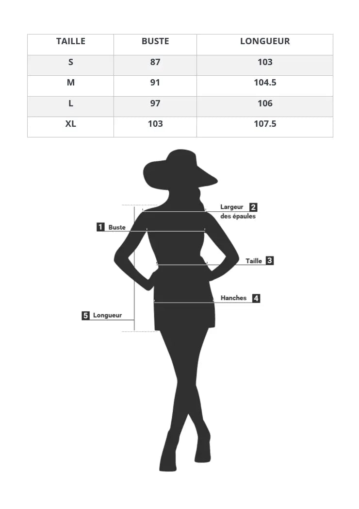 Robe Portefeuille Mi-Longue | Dame Fleur