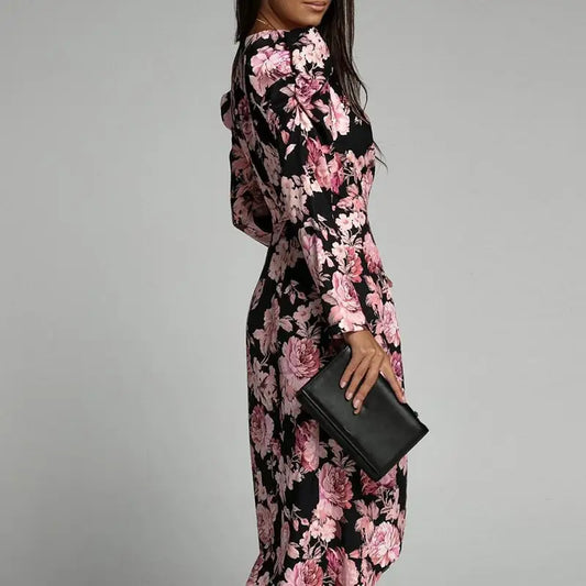 Robe Portefeuille Vintage | Dame Fleur