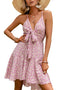 Robe Rose Pale Fleurie | Dame Fleur