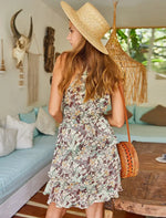 Robe Sans Manches Fleurie - Vignette | Dame Fleur
