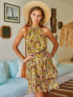 Robe Sans Manches Fleurie - Vignette | Dame Fleur