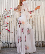 Robe Témoin de Mariage Fleurie - Vignette | Dame Fleur