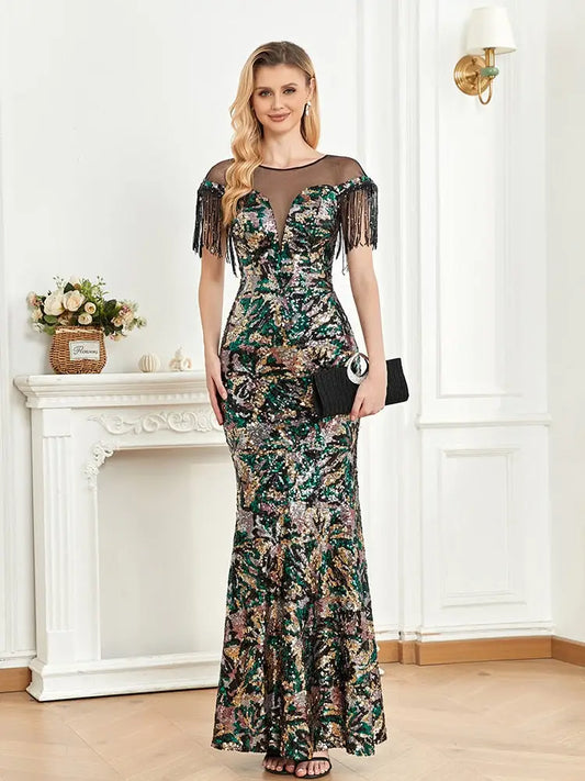 Robe Traditionnelle Fleurie | Dame Fleur