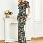 Robe Traditionnelle Fleurie - Vignette | Dame Fleur