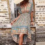 Robe Trapèze Fleurie - Vignette | Dame Fleur