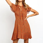 Robe Vintage Fleurie - Vignette | Dame Fleur